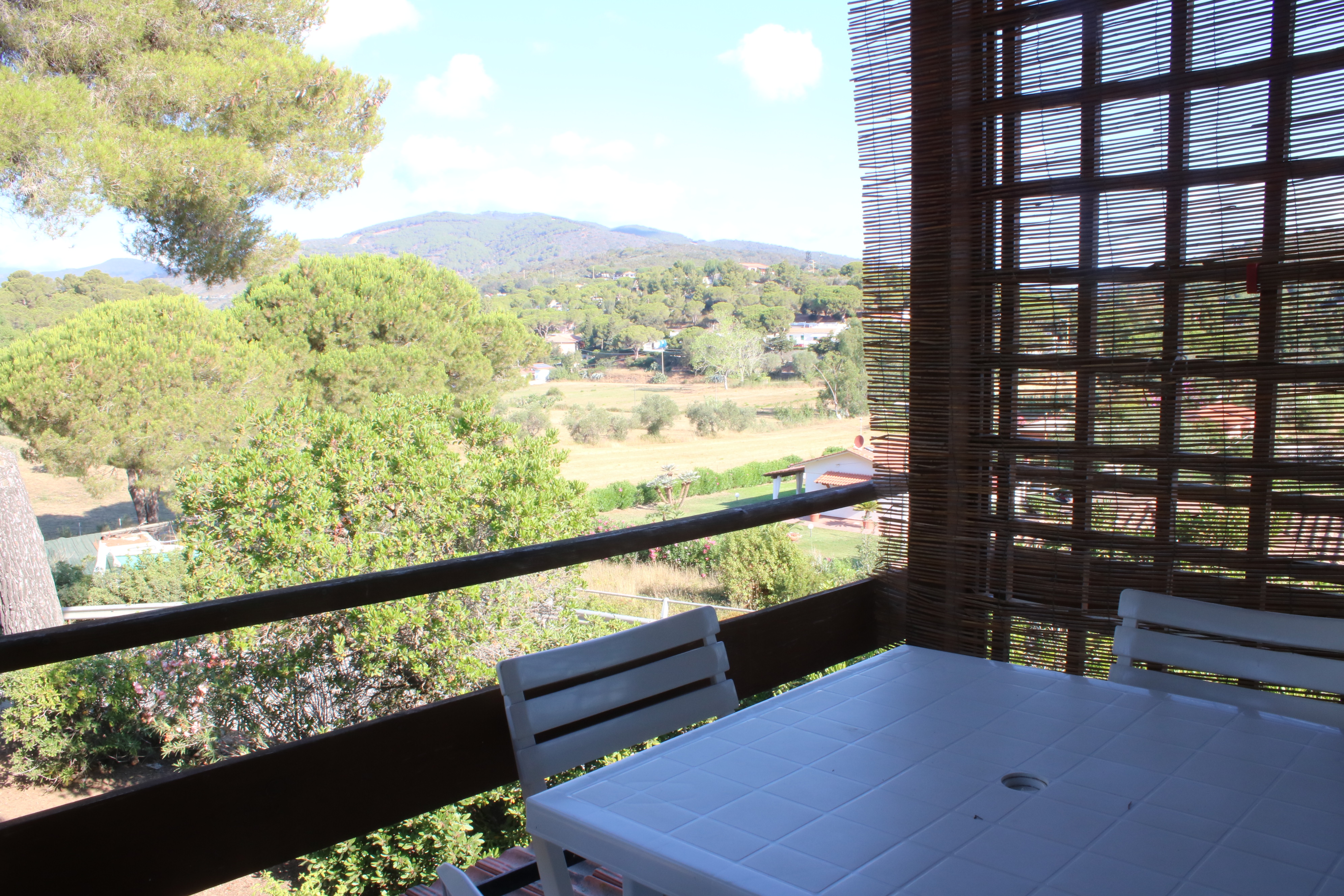 Vista dal balcone 